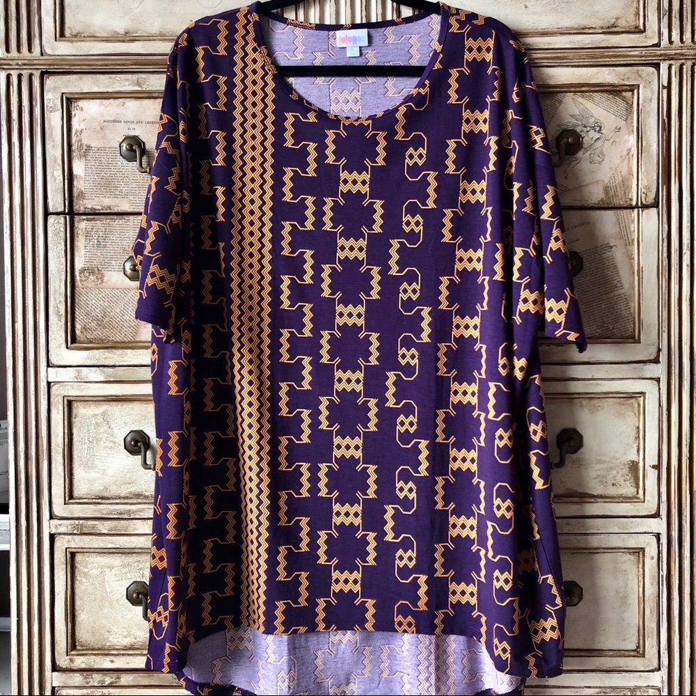 ♦️2/$30 MN VIKINGS! LuLaRoe Irma Tunic Top